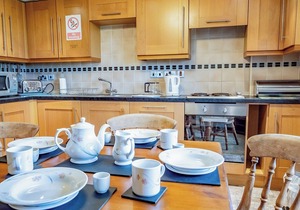 Cottage with two doubles and one single.