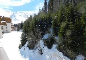 Cozy 2-room cabin apartment with balcony, near slopes, Le Pleynet