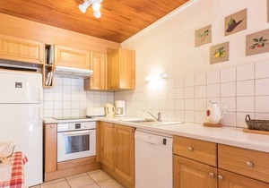 Cozy apartment for 8, near slopes, fireplace