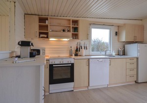 Cozy home in Knebel with house sea view