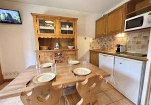 Cozy Studio Cabin in Praz-Sur-Arly - Up to 4 Guests, Near Village Center and Ski Lifts