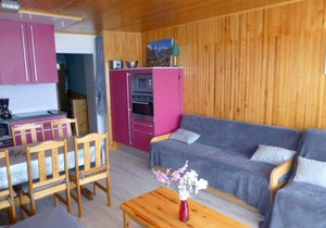 Cozy Studio for 4 with Balcony, South Exposure, Pet-Friendly, Near Ski Lift in Alpe d'Huez