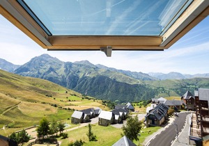 Cozy studio in Peyresourde near slopes with balcony