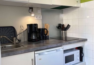 Cozy studio opposite the Thermal Baths with balcony