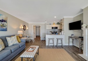 Direct Lake Charlevoix Access | First Floor Beach Retreat | Private Patio |