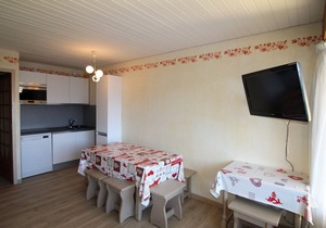 Duplex 2-bed cabin at the foot of the slopes with balconies - Auris en Oisans