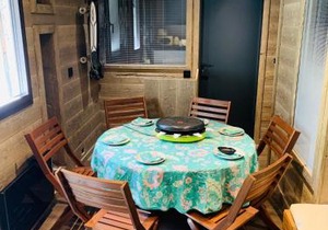 duplex en plein centre d'Auron déco chalet cosy