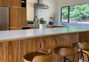 EPIC VIEW Mid-Century Modern Queen Anne Sanctuary