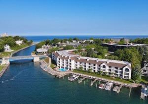 EWI 101 Lake Charlevoix Views | Private Balcony | Pool, Hot Tub, Sauna