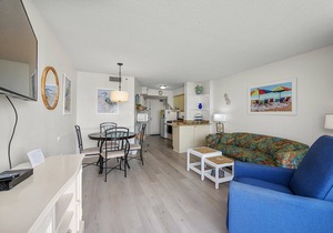 Fantastic views from this 1-bedroom oceanfront condo in Carolina Reef! | Carolina Reef - 105