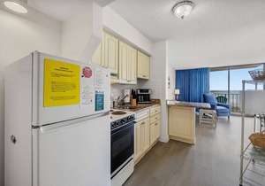 Fantastic views from this 1-bedroom oceanfront condo in Carolina Reef! | Carolina Reef - 105