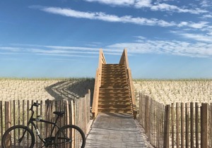 Fire Island beach house with Heated Pool & Bocce Court