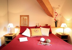Fitness, swimming pool, sauna, hammam, terrace, balcony, parking, tv, ski locker, 38m²