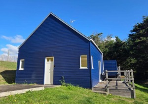 Cozy Seaside House: 2 Bedrooms, Terrace, WiFi, BBQ, Pet-Friendly, Near Granville