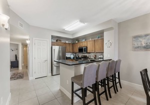 Freshly updated, fully loaded, w/amazing gulf views from the LR & Master bdrm. Beach service included!