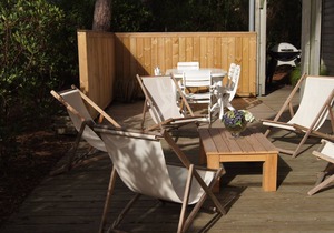 Garden level in beautiful villa at Le Canon, (Cap Ferret) Bassin d'Arcachon