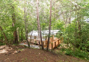 Glamping at Copperhill - `The Kayak`