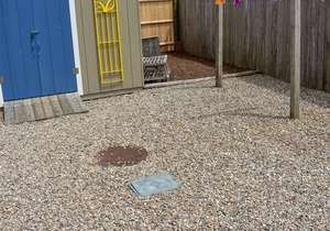 Glen 42- Cute cottage with ac. .3 miles to sandy and flat beach