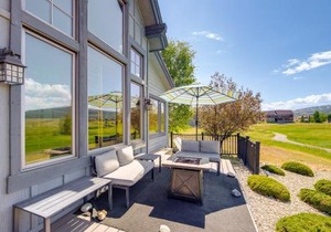 Grand Elk Golf Club On-Site Mtn-View Home with Deck