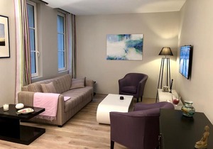 Greeter-Appartement Versailles quartier Notre Dame au pied du Chateau avec Parking