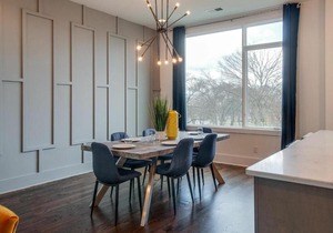 Gulch modern 3 story condo, 2 car garage, rooftop fire pit, security, and view!