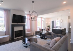 Gulch modern 3 story condo, 2 car garage, rooftop fire pit, security, and view!