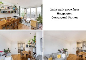 Haggerston 2Bed2Bath Apartment, E8