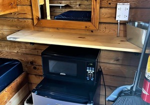 "Hank" Camping Cabin #1 | Pet Friendly