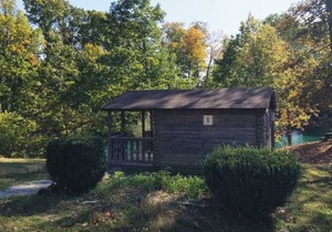 "Hank" Camping Cabin #1 | Pet Friendly