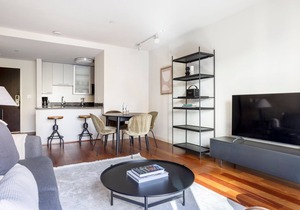 Hip North Station 2BR w/W/D, Terrace & Gym, nr TD Garden, by Blueground