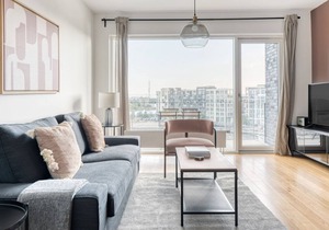 Hip Teglholmen 2BR w/ Balcony, Courtyard & W/D, nr Harbor, by Blueground