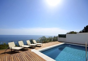 Holiday rental semidetached with swimming pool in Begur, Sa Tuna