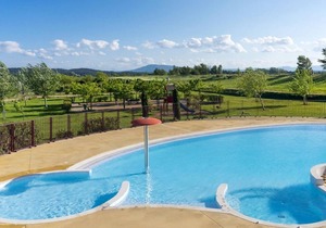 Homerez - House for 6 ppl. with shared pool, garden and terrace at Homps