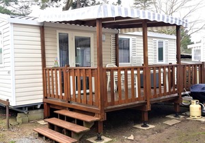 Homerez - Nice bungalow 1 km away from the beach for 4 ppl. with shared pool
