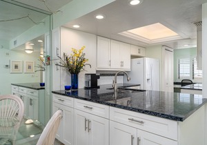 Ideal Virtual Workplace, pool, and direct view of the Gulf at the Riviera Club