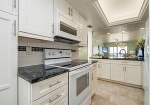 Ideal Virtual Workplace, pool, and direct view of the Gulf at the Riviera Club