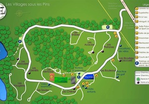 Les Villages sous les Pins, piscines chauffées "Les Fougères"