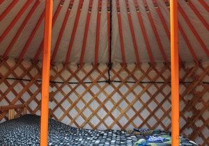 Little Orange Yurt at Cabot Shores Wilderness Resort