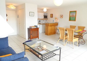 Lovely 3-room apartment with balcony, pets allowed, parking, Port Guillaume