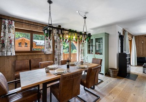 Lovely apartment in Courchevel Le Praz, close to slopes, with parking and wifi