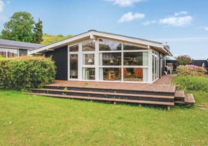 Lovely home in Bjert with house sea view