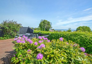 Lovely home in Bjert with house sea view