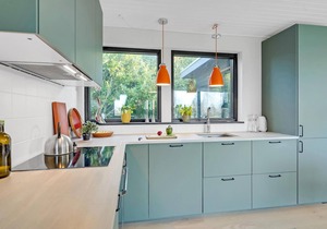 Lovely home in Bogø By with kitchen