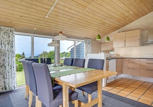 Lovely home in Knebel with sauna