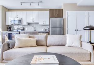 Luxe North Station Studio w/Gym & W/D, near TD Garden, by Blueground