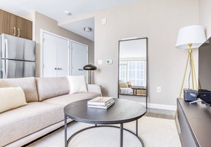 Luxe North Station Studio w/Gym & W/D, near TD Garden, by Blueground