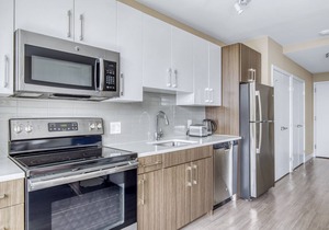 Luxe North Station Studio w/Gym & W/D, near TD Garden, by Blueground