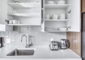 Luxe North Station Studio w/Gym & W/D, near TD Garden, by Blueground