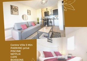 Magnifique appartement T2 rénové Aux vendanges Gaillac