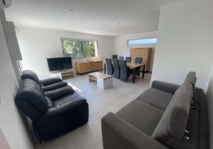 Maison vue mer proche plage, clim, calme, 4 pers, parking - Le Lavandou - FR-1-308-163